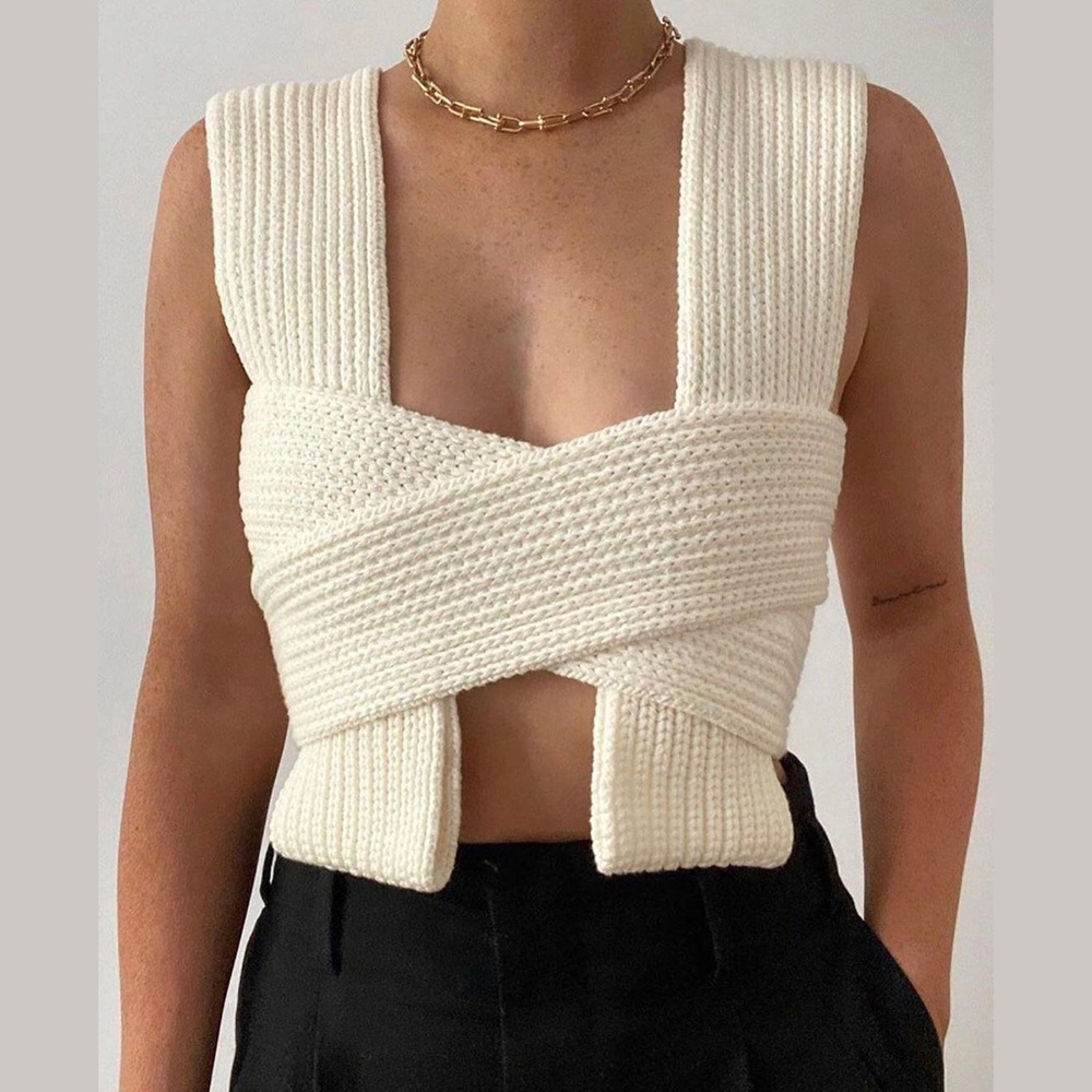 Simonett Spring Nanu top cream white